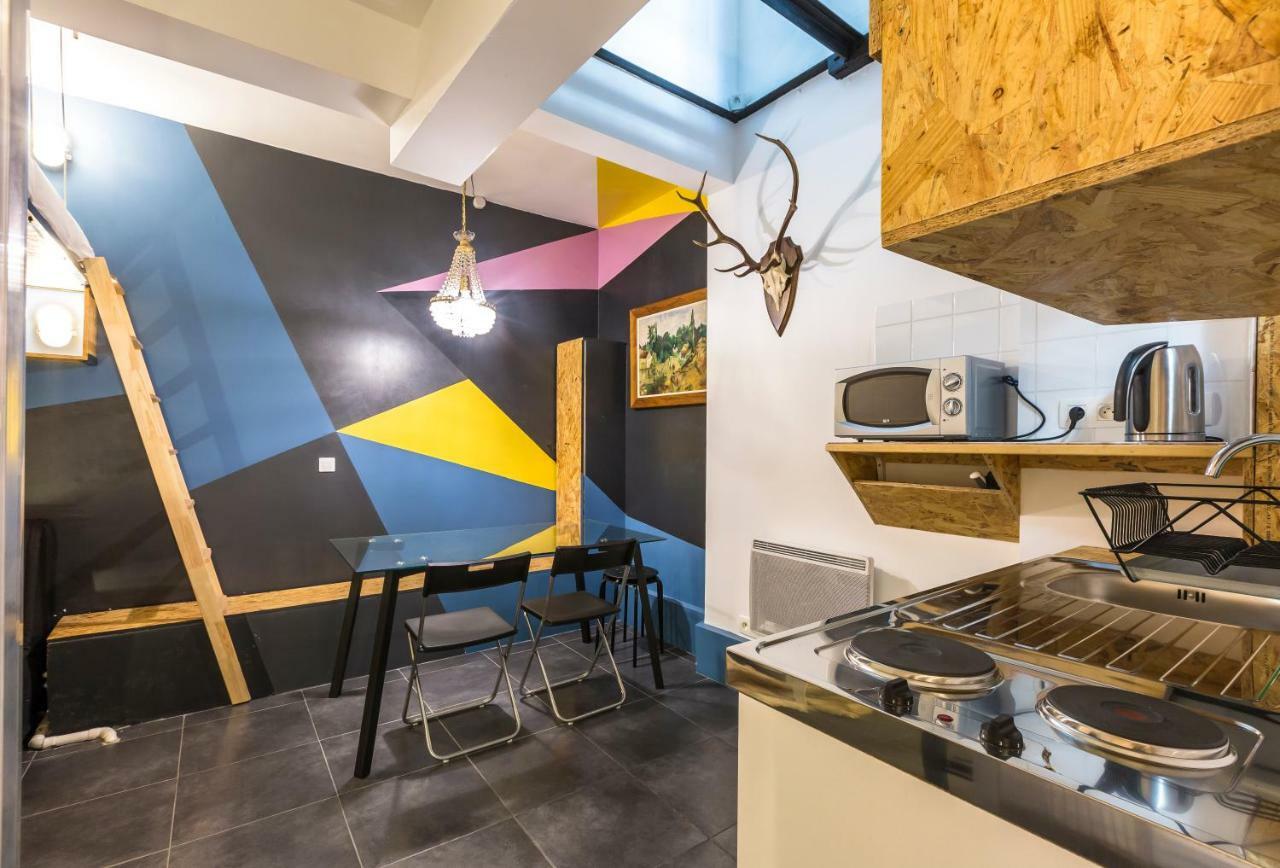 Pretty 25 M2 In A Lively District Apartment Paris Exterior photo